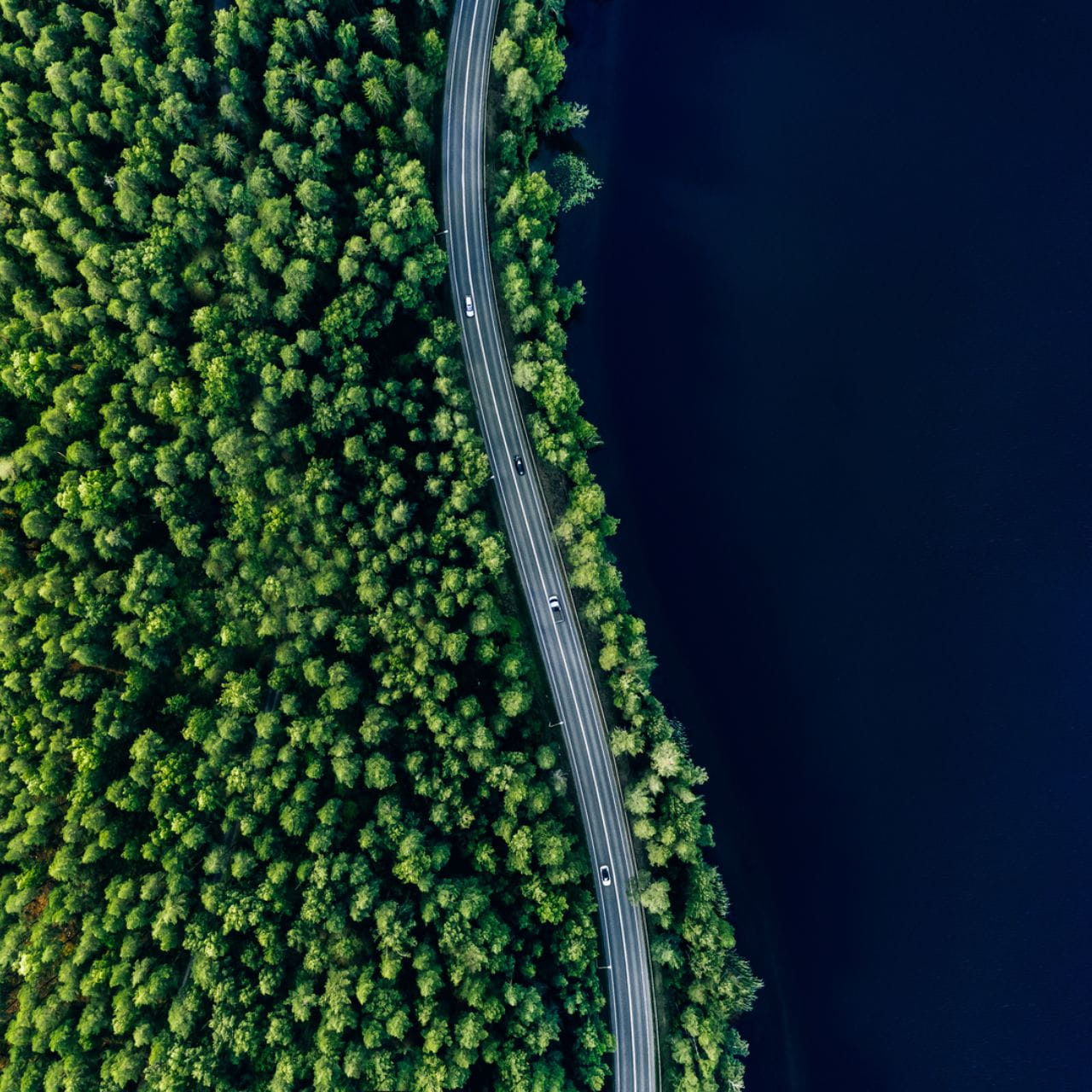 Mar y tierra, separados por una carretera | DSV - Global Transport and Logistics